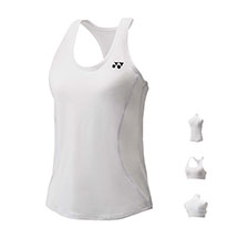 WOMEN'S TANK 20404 White (with sport bra)