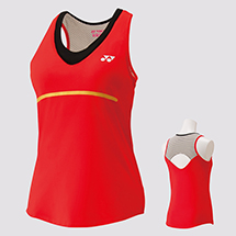 WOMEN'S TANK 20449 Fire Red (with sport bra)