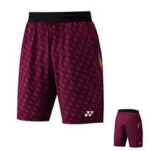 SHORT 15078 LIN DAN Wine Red