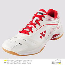 SHB-Power Cushion 65 Z Ladies White/High Red